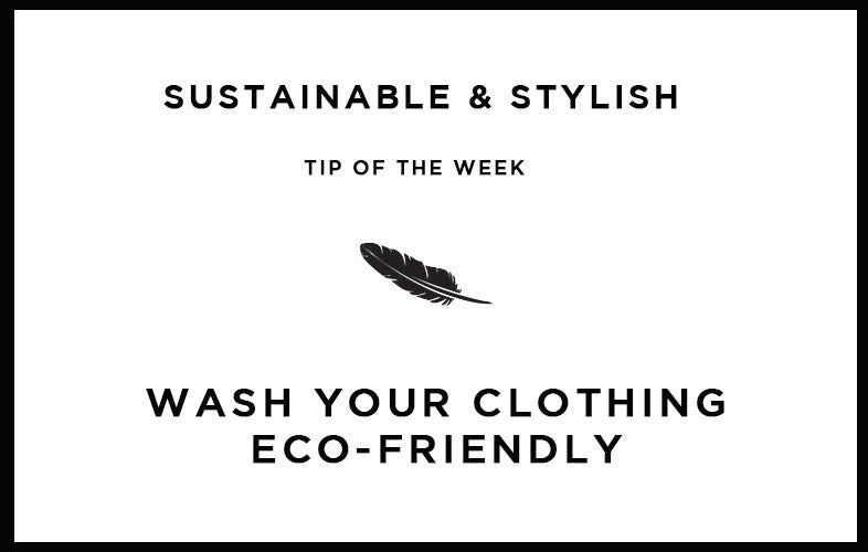Wash your clothing eco-friendly
